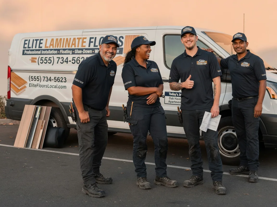 Laminate flooring installation company in Brownstown, IL